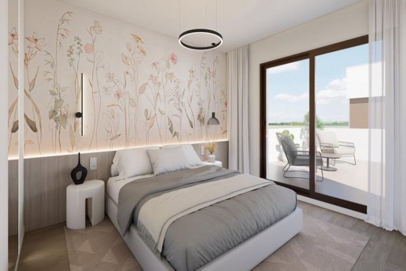Los Alcázares Villen mit 3 Schlafzimmern, 2 Bädern, Gäste-WC, Tiefgaragenstellplatz und Gemeinschaftspool neben Serena Golf Haus kaufen