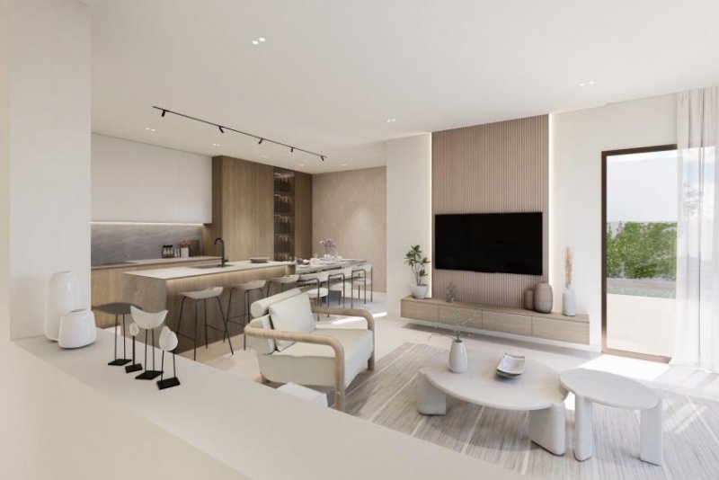 Los Alcázares Villen mit 3 Schlafzimmern, 3 Bädern, Dachterrasse, Tiefgaragenstellplatz und Gemeinschaftspool neben Serena Golf Haus kaufen
