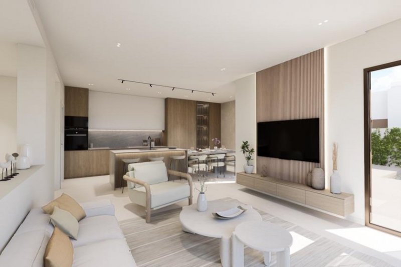 Los Alcázares Villen mit 3 Schlafzimmern, 3 Bädern, Dachterrasse, Tiefgaragenstellplatz und Gemeinschaftspool neben Serena Golf Haus kaufen