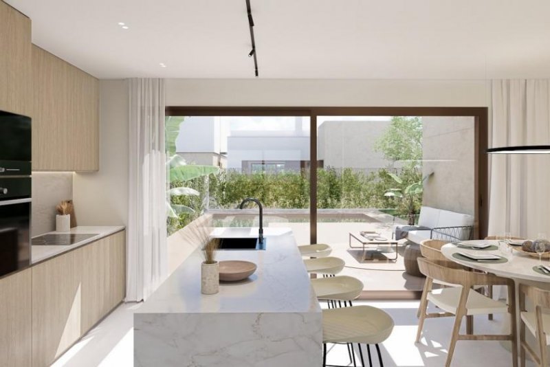 Los Alcázares Villen mit 3 Schlafzimmern, 2 Bädern, Dachterrasse, Tiefgaragenstellplatz und Gemeinschaftspool neben Serena Golf Haus kaufen
