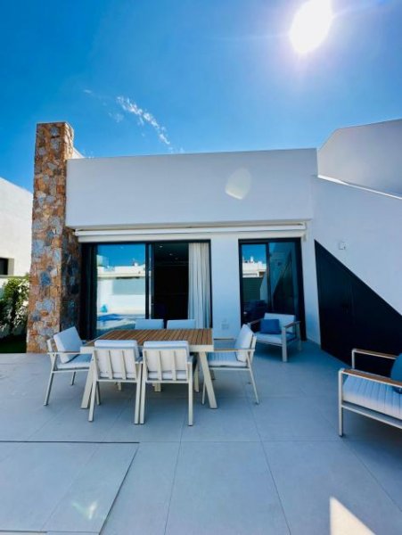 San Javier Bezugsfertige Villa mit Meerblick, großem Pool und Sommerküche Haus kaufen