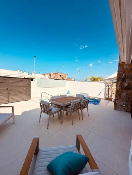 San Javier Bezugsfertige Villa mit Meerblick, großem Pool und Sommerküche Haus kaufen