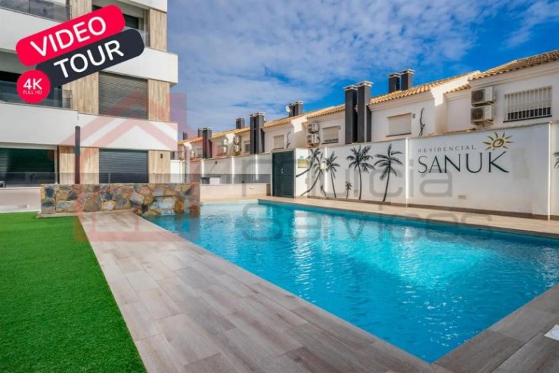 Santiago de la Ribera Top Wohnung mit Pool in Strandnähe Wohnung kaufen