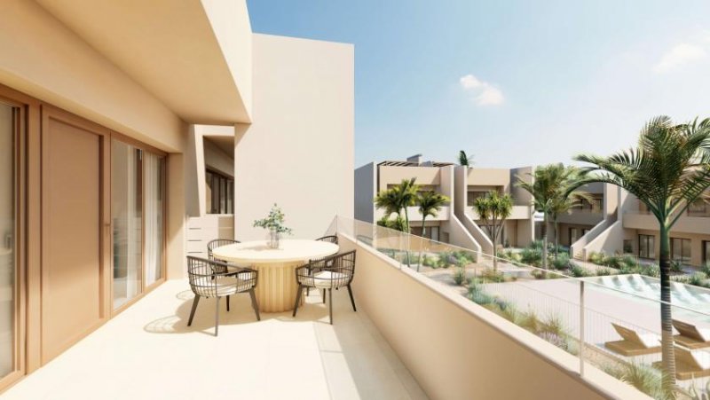 San Javier Penthouse mit Pool in unmittelbarer Strandnähe mit privatem Sicherheitsdienst Wohnung kaufen