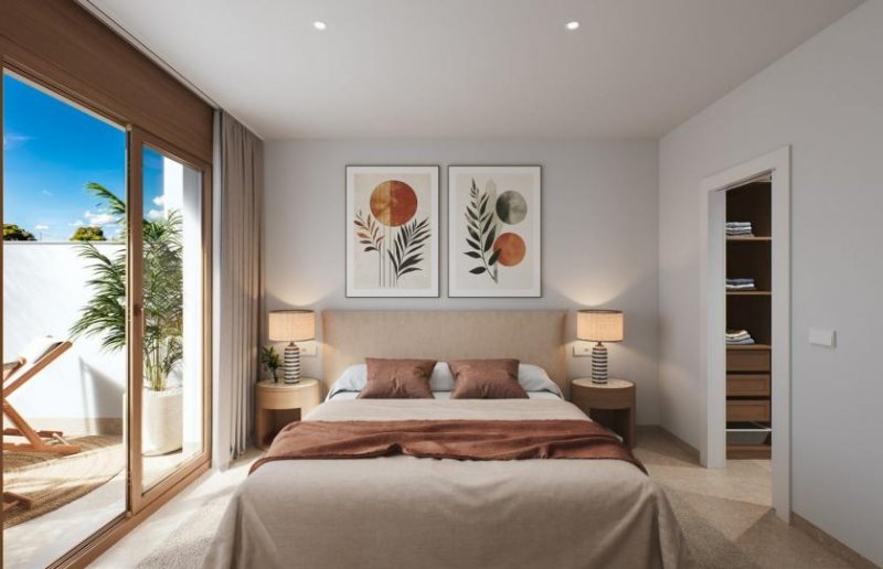 San Pedro del Pinatar Moderne Villa mit privatem Rooftop-Pool Haus kaufen