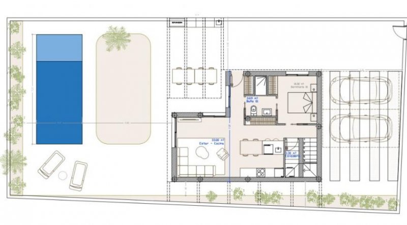 San Pedro del Pinatar Schöne Villa in Meeresnähe Haus kaufen