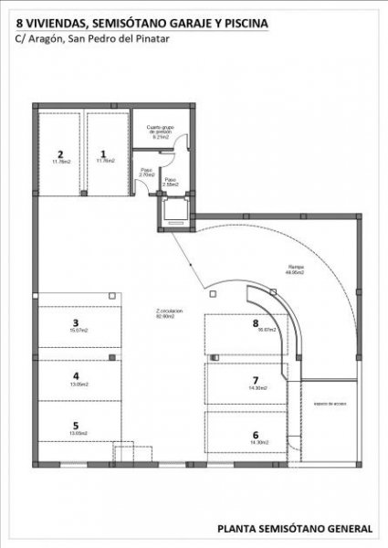 San Pedro del Pinatar Wohnung 100m bis zum Meer mit Rooftop Pool Wohnung kaufen