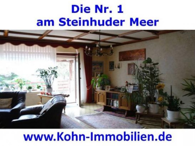 Wunstorf Kohn & Fricke Immobilien: Einfamilienhaus mit Einliegerwohnung im Souterrain und sehr großem Grundstück in Steinhude Haus