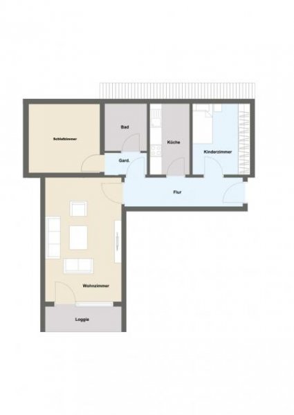 Bad Pyrmont Zentrumsnah und ruhig - Vermietete Eigentumswohnung mit Loggia Wohnung kaufen