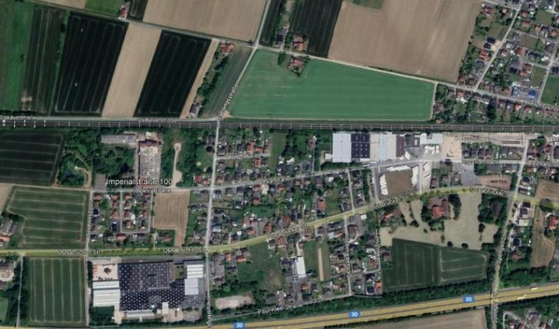 Bünde Gewerbegrundstück ***unbebaut*** kurzfristig bebaubar nach § 34 Grundstück kaufen