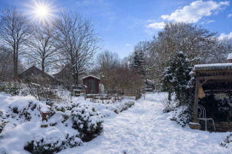 Extertal Fachwerktraum mit tollem Konzept, Terrasse, Scheune und großem Grundstück! Wohnung kaufen