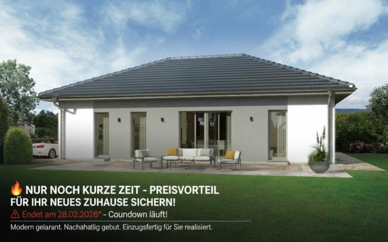 Borchen Für weniger geht nicht mehr! Wohlfühlen auf einer Etage | Grundstückspreis inklusive Haus kaufen