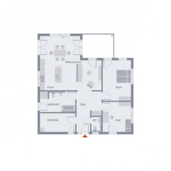 Oerlinghausen Zukunftssicher wohnen: Bezugsfertiger OKAL-Bungalow mit Grundstück in Helpup Haus kaufen