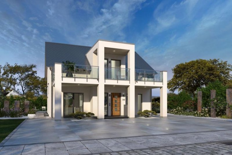 Vellmar Zwei Balkone. Unendliche Freiheit. Hampton erleben Haus kaufen