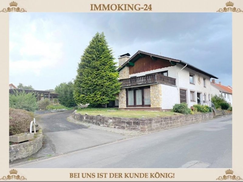 Trendelburg ++ MASSIVES FREISTEHENDES EIN - ZWEIFAMILIENHAUS MIT AUSBAUFLÄCHEN + SCHEUNE! ++ GROSSES GRUNDSTÜCK!! ++ Haus kaufen