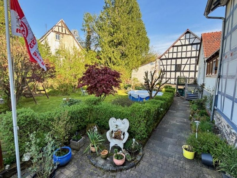 Gemünden (Felda) Zwei-Immobilien-Ensemble, großem Garten und historischem Charme ? vielseitige Nutzungsmöglichkeiten Haus kaufen