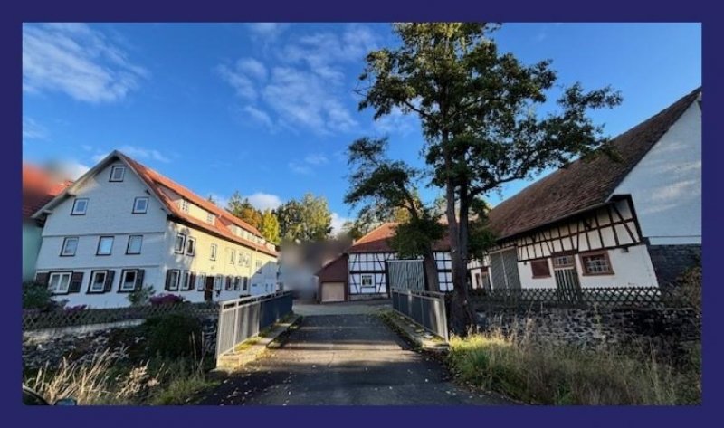 Feldatal Idyllischer Bauernhof mit angrenzenden Wiesen und direkter Bachlage Haus kaufen