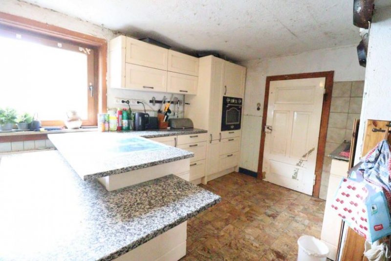 Lautertal (Vogelsberg) WRS Immobilien - käuferprovisionsfrei - Einfamilienhaus mit großer Scheune - Pelletheizung + Solar Haus kaufen