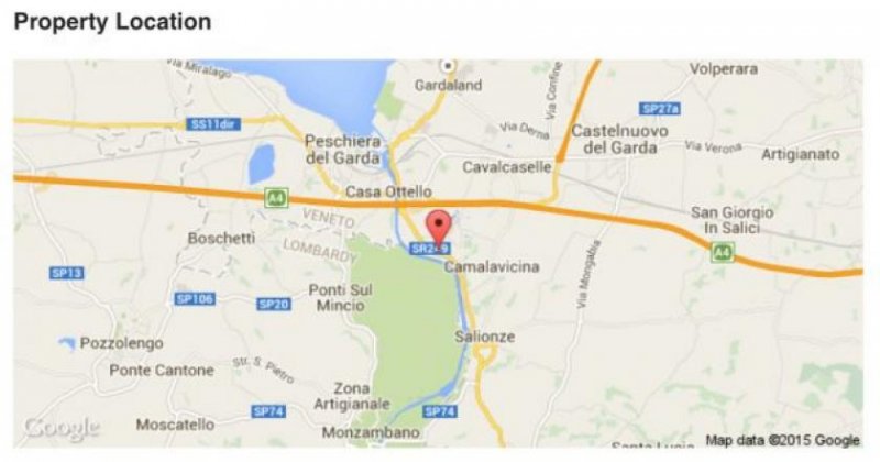 Peschiera Historische Villa in der Nähe von Peschiera am Garda See Haus kaufen