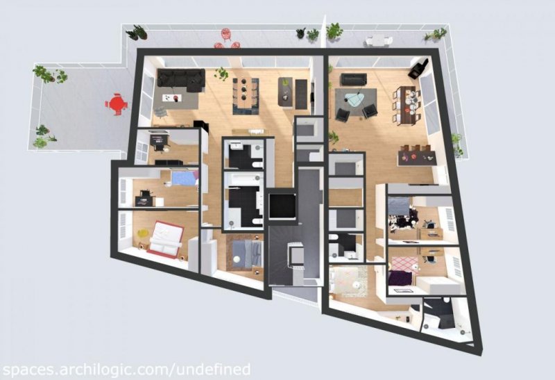 Brigachtal Neuebau , grosse 4.5 ZW in Brig - Haus mit nur 4 Wohneinheiten Wohnung kaufen