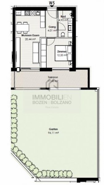 Ritten Neue 2-Zimmerwohnung mit Garten in Lengstein zu verkaufen Wohnung kaufen