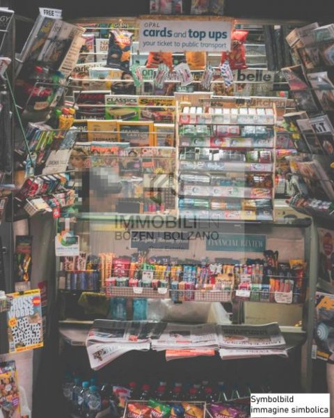 Bozen Lizenz einer Tabaktrafik in Top-Lage von Bozen zu verkaufen Gewerbe kaufen