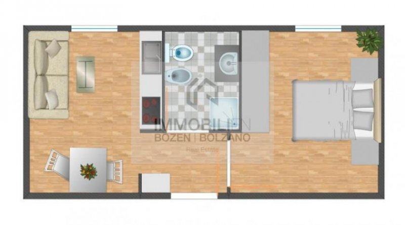 Bozen Renditeobjekt: Vermietete 2 - Zimmerwohnung in Bozen zu verkaufen Wohnung kaufen