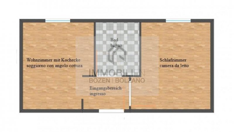 Bozen Renditeobjekt: Vermietete 2 - Zimmerwohnung in Bozen zu verkaufen Wohnung kaufen