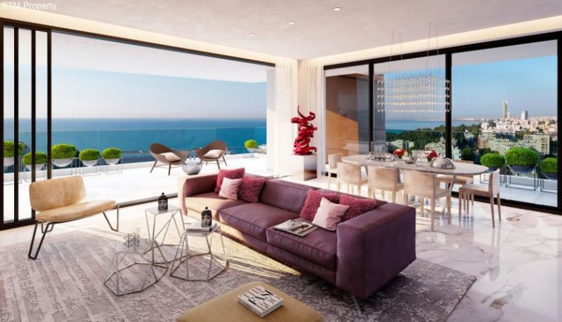 Limassol Luxus Apartment in ikonischem Gebäude - 704 Wohnung kaufen