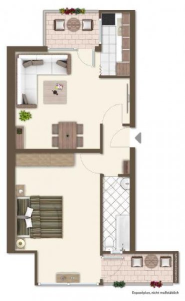 Düsseldorf Ideal aufgeteilte 2-Zimmer-Wohnung mit zwei Loggien und Aufzug in Düsseldorf-Pempelfort
Wohnung kaufen