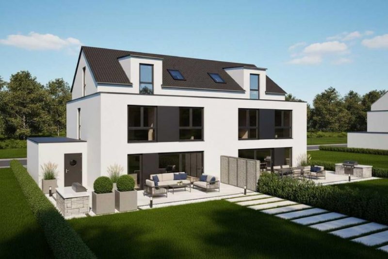 Ratingen Massiv gebaute Doppelhaushälfte im KfW 40-Standard in bester Lage von Ratingen-Ost Haus kaufen