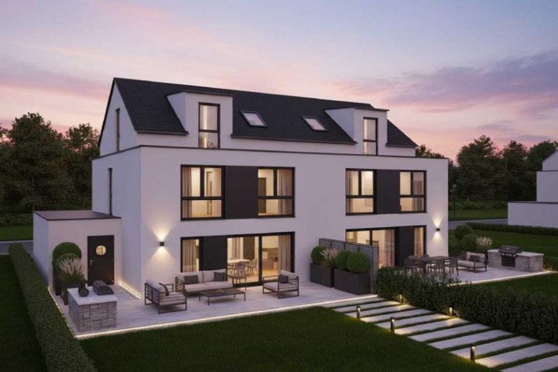 Ratingen Massiv gebaute Doppelhaushälfte im KfW 40-Standard in bester Lage von Ratingen-Ost Haus kaufen