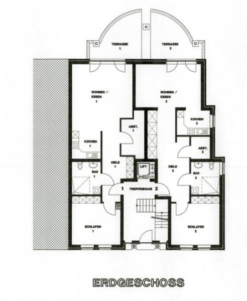 Mönchengladbach 8-Familienhaus mit genehmigtem Baugrundstück für weiteres Mehrfamilienhaus Gewerbe kaufen