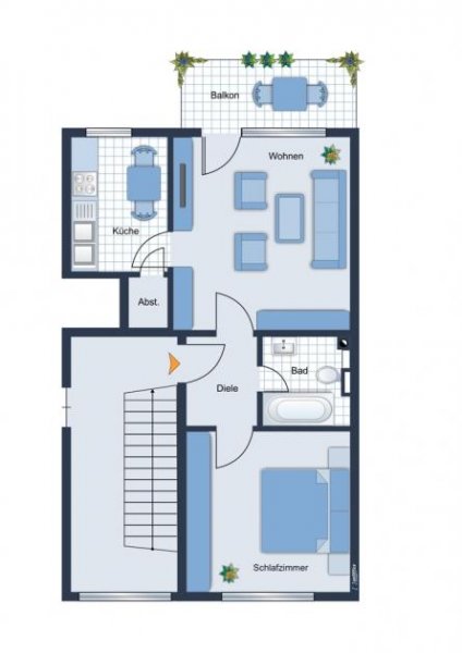 Mönchengladbach Sichern Sie sich eine 2 Zimmer, 45 m² Wohnung mit Balkon in Top Lage! Mönchengladbach - Hockstein! Wohnung kaufen