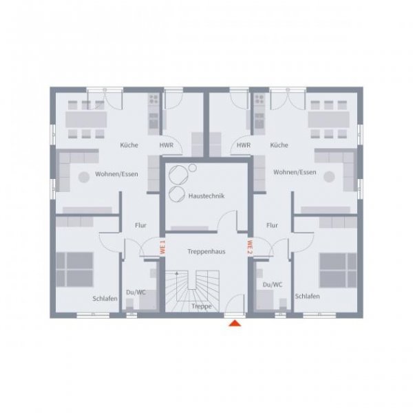 Brüggen Neubau für Kapitalanleger - Modernes Mehrfamilienhaus als sichere Investition inkl.Grundstück! Haus kaufen