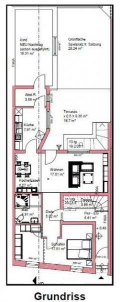 Neuss SOLIDE KAPITALANLAGE: 3-Zimmer-Wohnung mit Terrasse, kleinem Garten in ruhiger Lage (barrierefrei) Wohnung kaufen