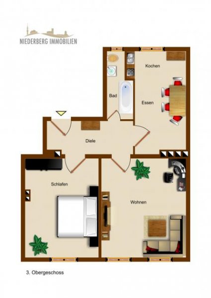 Wuppertal Aufgepasst: Ihre Eigentumswohnung finanziert sich selbst! Wohnung kaufen