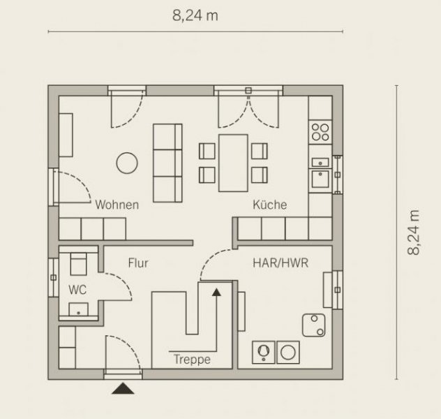 Wuppertal Exklusive OKAL Stadtvilla 9 - Stilvolles Familienwohnen auf Ihrem Traumgrundstück mit mehr als 164 m² Wohnfläche Haus kaufen