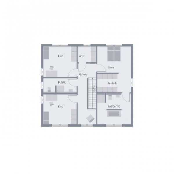 Wuppertal Exklusive OKAL Stadtvilla 16 - Modernes Familienwohnen auf Ihrem Traumgrundstück mit über 186 m² Wohnfläche Haus kaufen