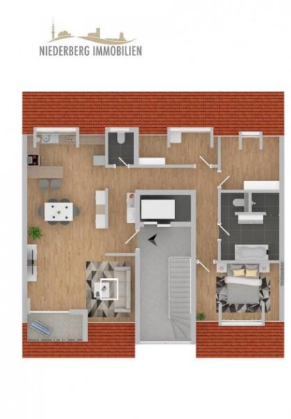 Wülfrath Genießen Sie Ihre Badelandschaft im Stadthaus der Poesie! Wohnung kaufen