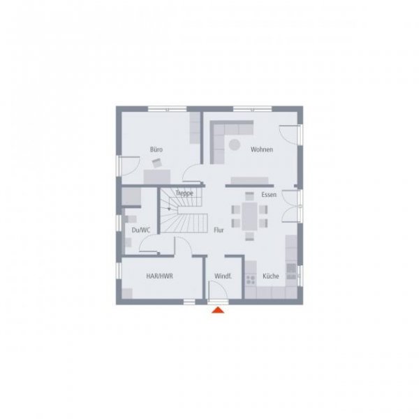 Solingen *Solingen* Ihr Traumhaus von OKAL. Büro und Bad im EG Haus kaufen