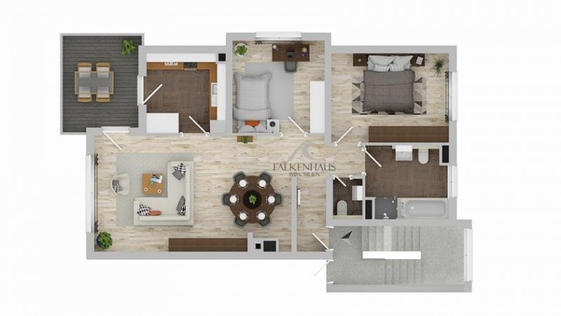 Remscheid Attraktive Kapitalanlage mit Balkon und Blick ins Grüne Wohnung kaufen