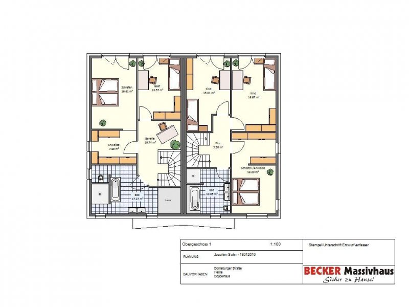 Herne ~ NEUBAUPROJEKT ~ DHH inkl. Grundstück "Dorneburger Mühlenbach" Grenze Bochum / Herne Süd -Bewerbungen am ~ Haus