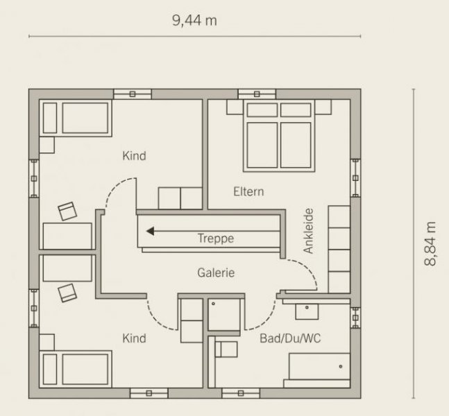 Essen Individuelle Stadtvilla Einfamilienhaus mit Walmdach zum Kauf - Stadtvilla 10.2 Haus kaufen