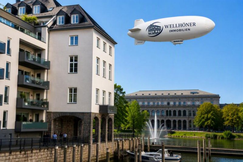 Mülheim an der Ruhr Palais am Stadtkai - 130 m² Wohnluxus mit Ruhrblick und zwei Balkonen Wohnung kaufen