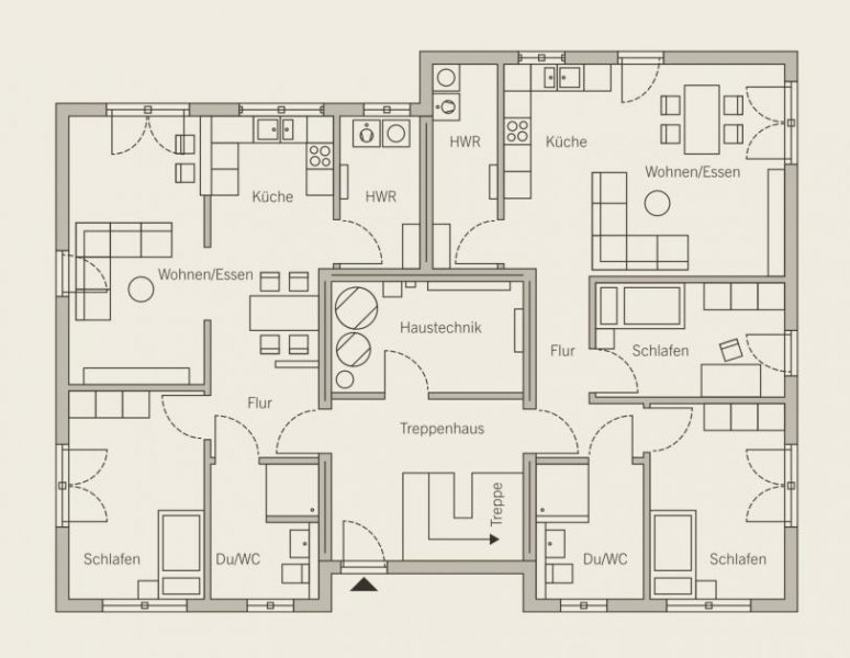 Recklinghausen Mehrgenerationenhaus PENTHOUSE mit zwei Einliegerwohnungen Haus kaufen