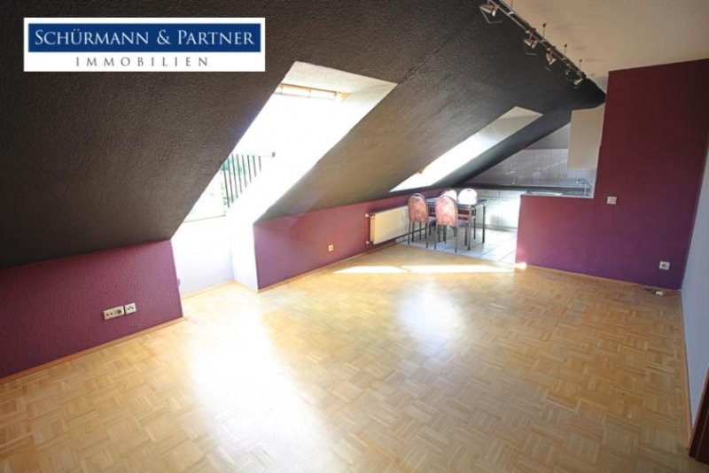 Oberhausen Gut aufgeteilte und helle Dachgeschoss-Wohnung | 48m² Wfl. | 2,5 Zi. | OB-Alstaden Wohnung kaufen