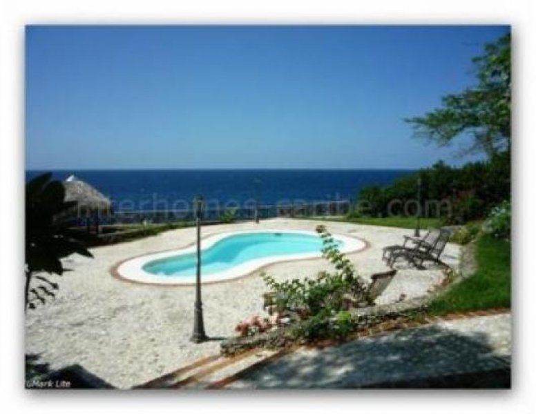 Rio San Juan/Dominikanische Repu Rio San Juan: Villa in exklusiver direkter Lage am Meer, genießen Sie die fantastischen Sonnenuntergänge, spielen Sie Golf auf