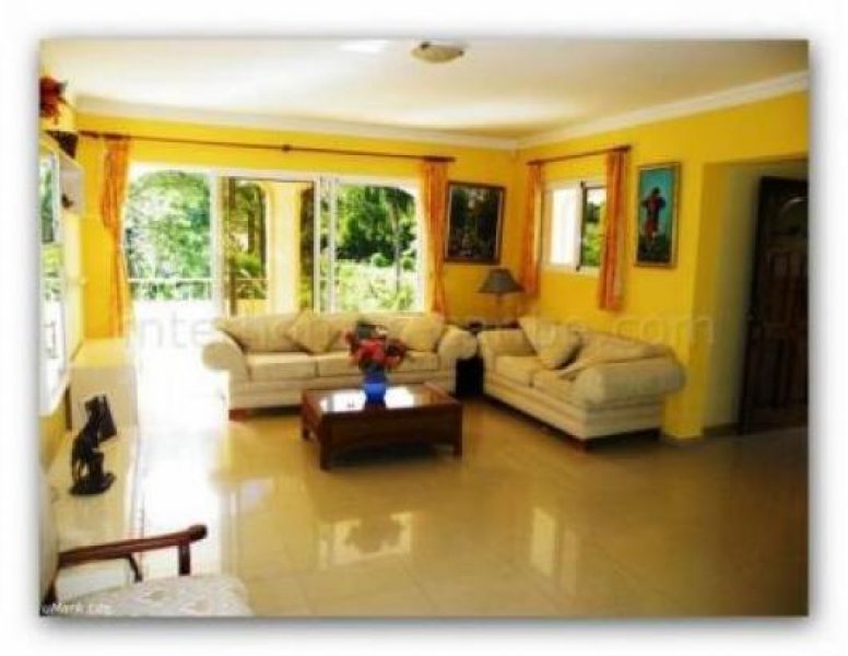 Sosúa/Dominikanische Republik Sosua: Elegante Villa mit vier Schlafzimmern, vier Bäder, 375 m² (4 036 sqft) Wohnfläche auf 2100 m² (22 604 sqft) Pool und 