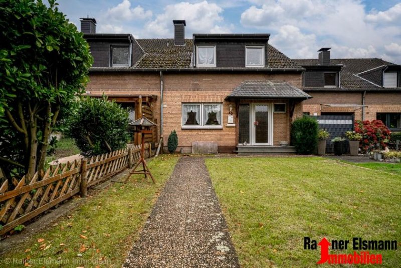 Emmerich am Rhein Emmerich-Hüthum: Viel Potenzial - Reihenmittelhaus mit sonnigem Garten Haus kaufen